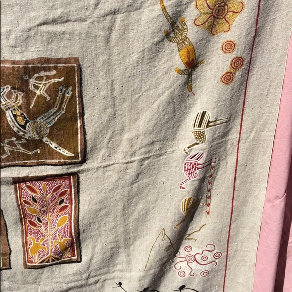 Australian Aboriginal Art Tapestry/Tablecloth - Picture 3 of 7